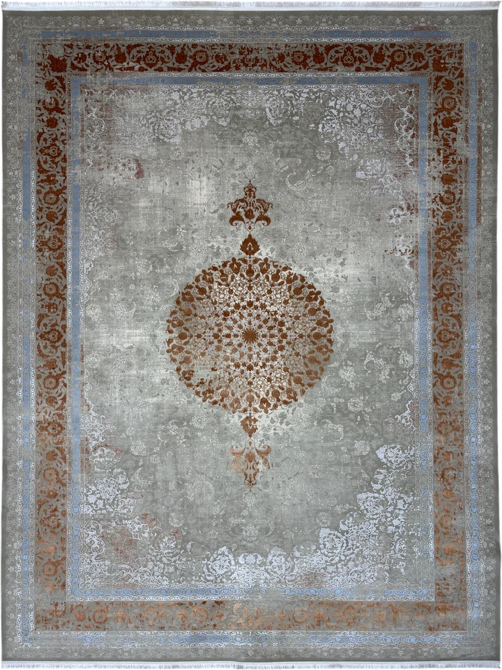 Иранский ковер Bosra из акрила и вискозы