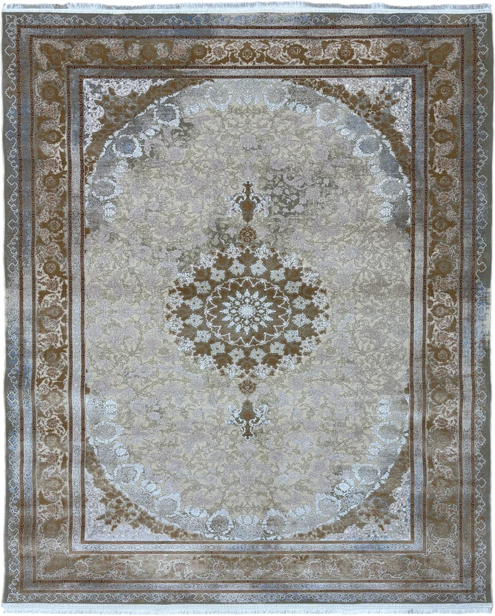 Иранский ковер Bosra из акрила и вискозы